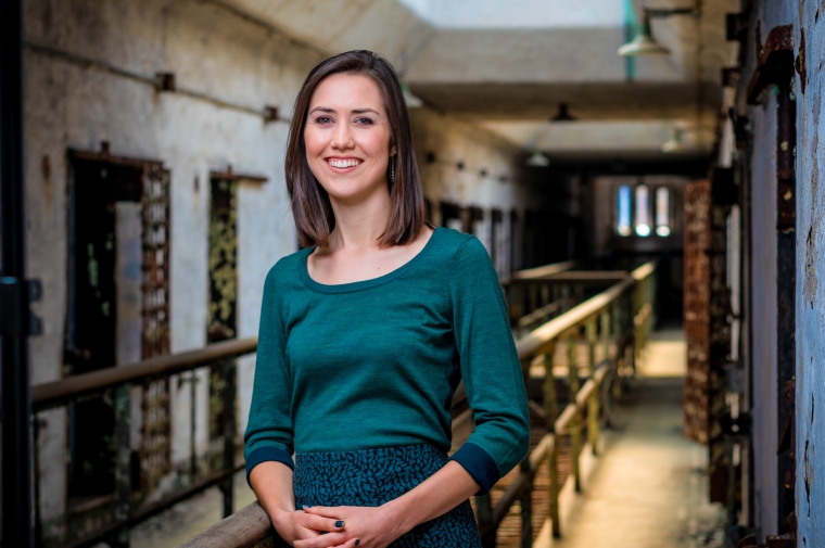 headshot at historic prison