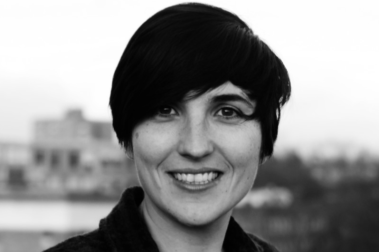 Black and white headshot of Irene