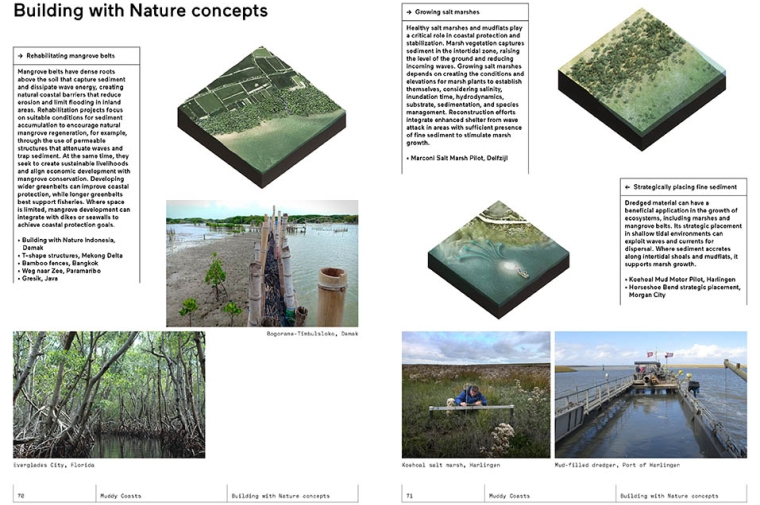 Spread from Building with Nature, pages 70-71