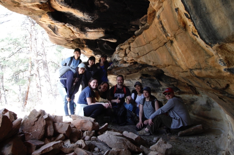 2018 Fort Union Field Work Team. Photo: Jake Torkelson.