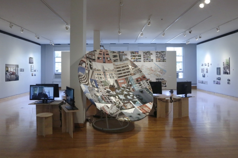 Gallery View of Esra Akcan's Exhibition "Open Architecture"
