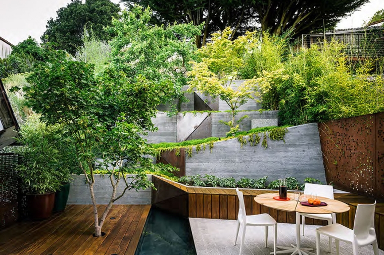 Mary Barensfeld Architecture, Hilgard Garden, Berkeley, California