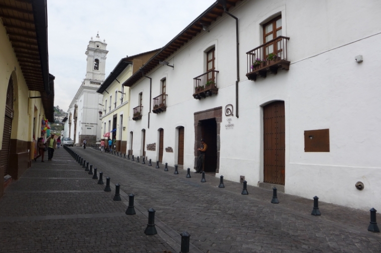Benalcazar Street: Museo del Alabado.