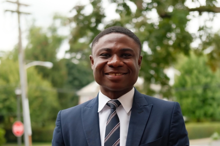 photo of student ambassador Sylvanus Narh Duamor
