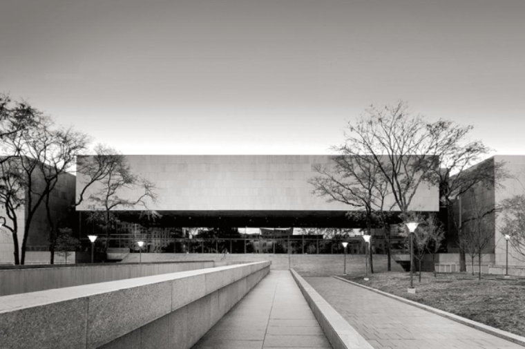 Frontal view of the United States Tax Court Building