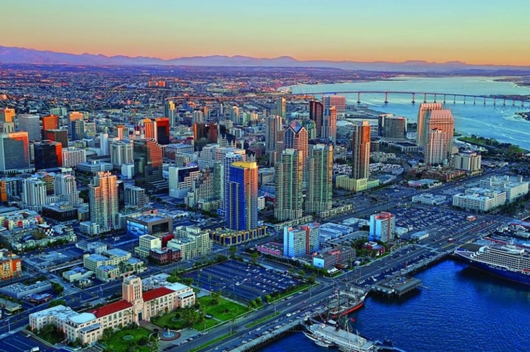 View of San Diego skyline