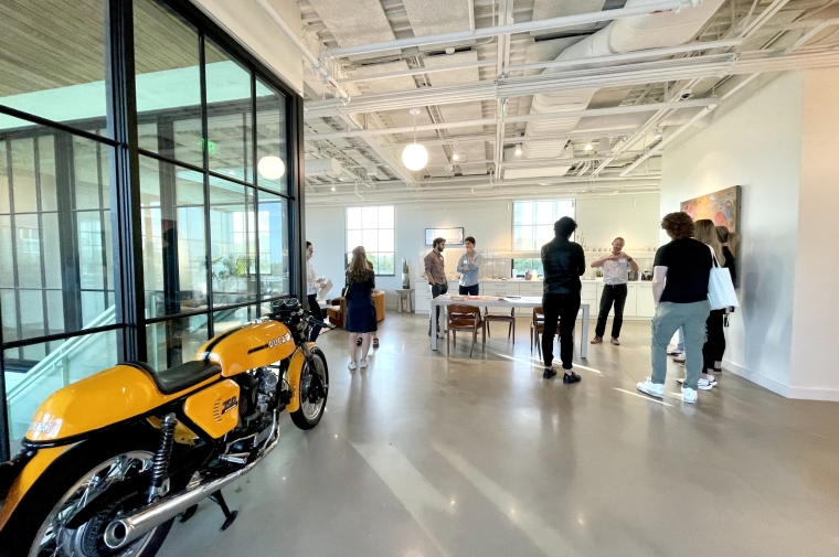 People gathering at last year's Austin meet and greet
