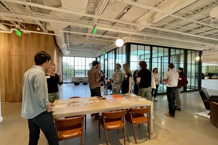 People gathering at last year's Austin meet and greet