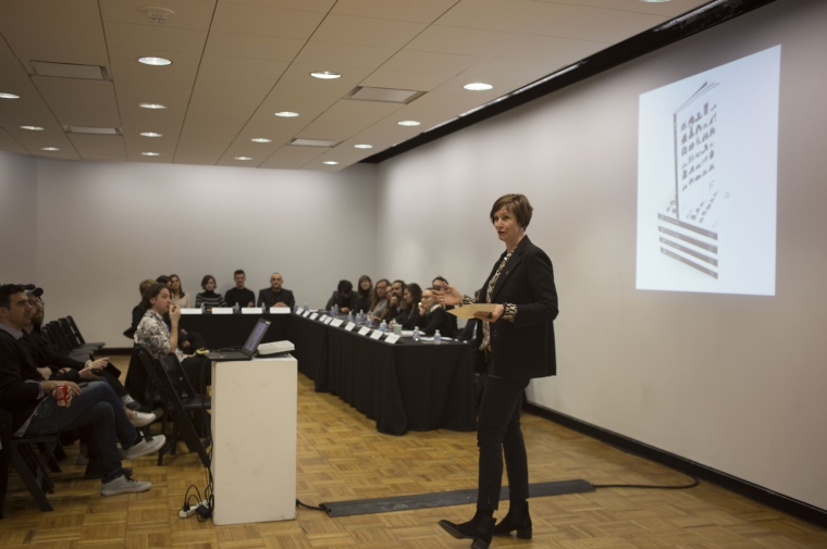 Winka Dubbeldam at panel discussion