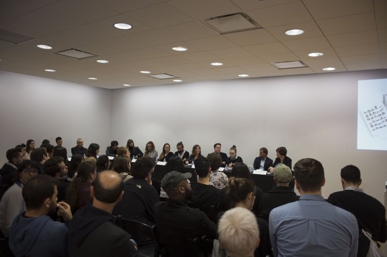 Panel discussion at 57 Pavilions Book Launch