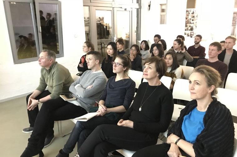 Audience at the Aedes Architecture Forum