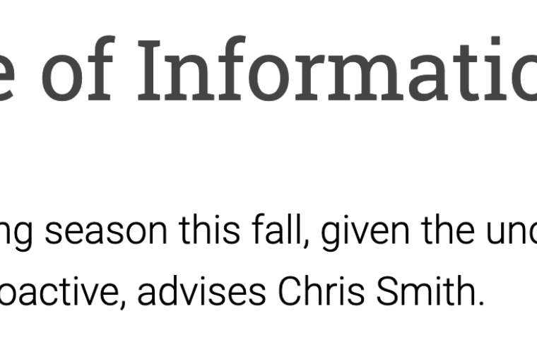 Headline for article "The importance of informational interviews"