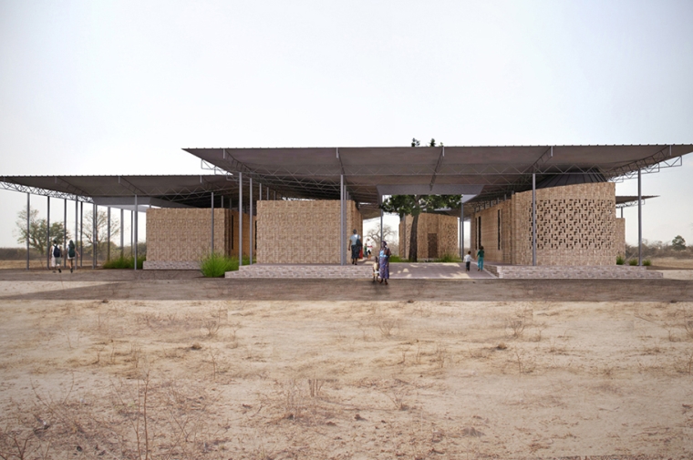 Tanzania Bekeepers Asali & Nyuki Sanctuary, designed by Jaklitsch/Gardner Architects