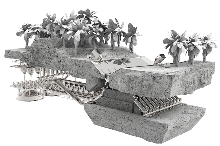 Hybrid Urbanity, a project by faculty member Ferda Kolatan’s firm SU11 and graduate architecture students