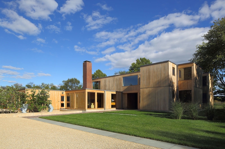 The Korman residence, designed by Louis I. Kahn