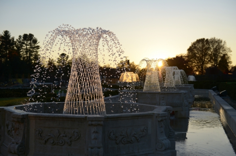 Enhanced Fountain Display at the Main Fountain Garden, Longwood Gardens