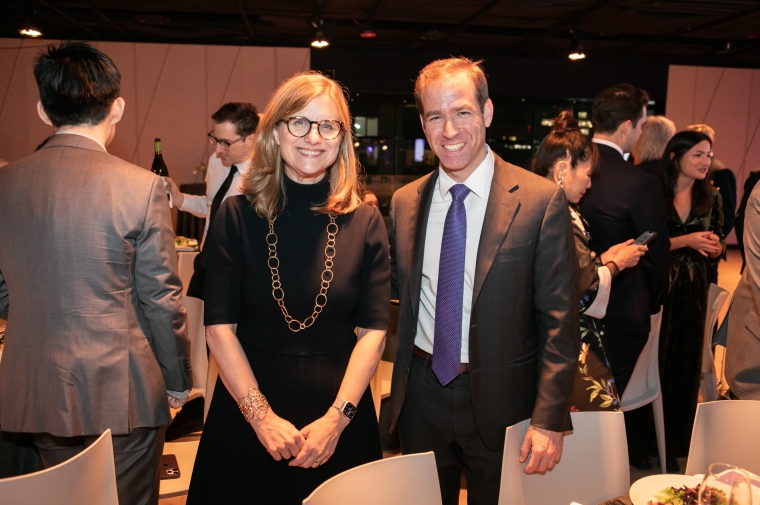 Liz Magill and Luke Bronin