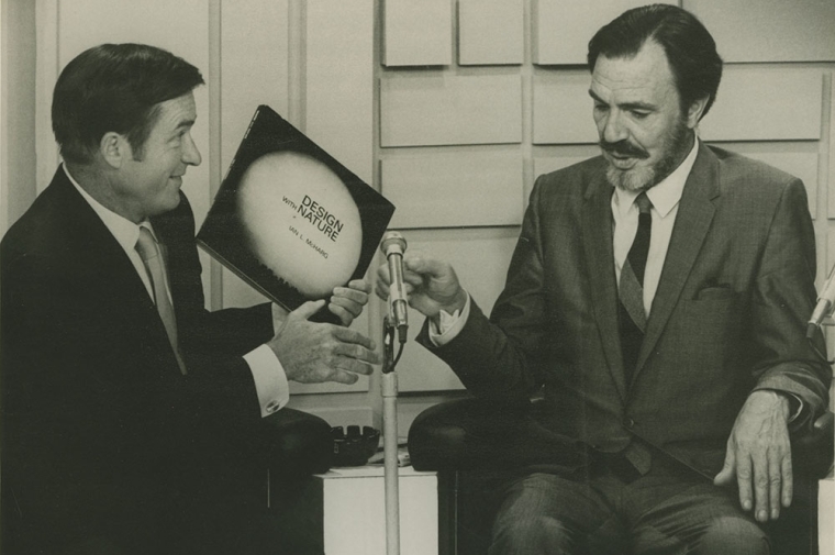 Ian L. McHarg appears on The Mike Douglas Show to promote his newly-published book ‘Design With Nature,’ 1969