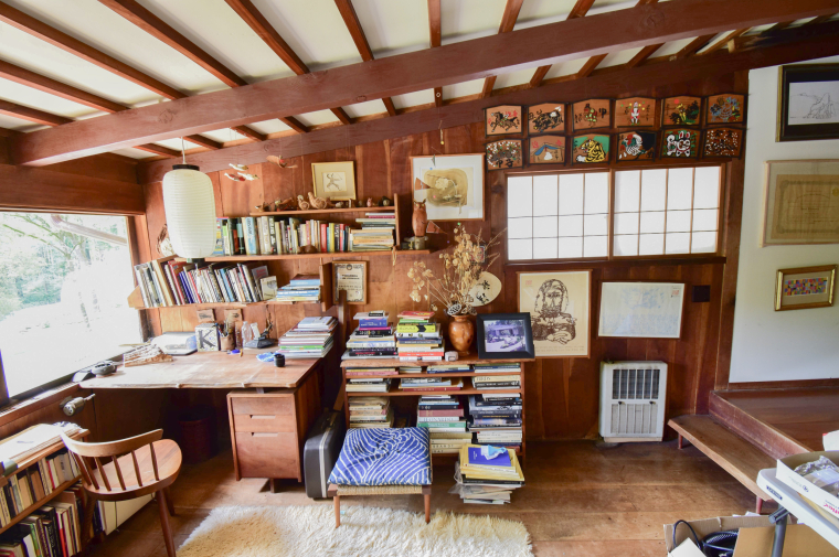 Interior of the Nakashima house