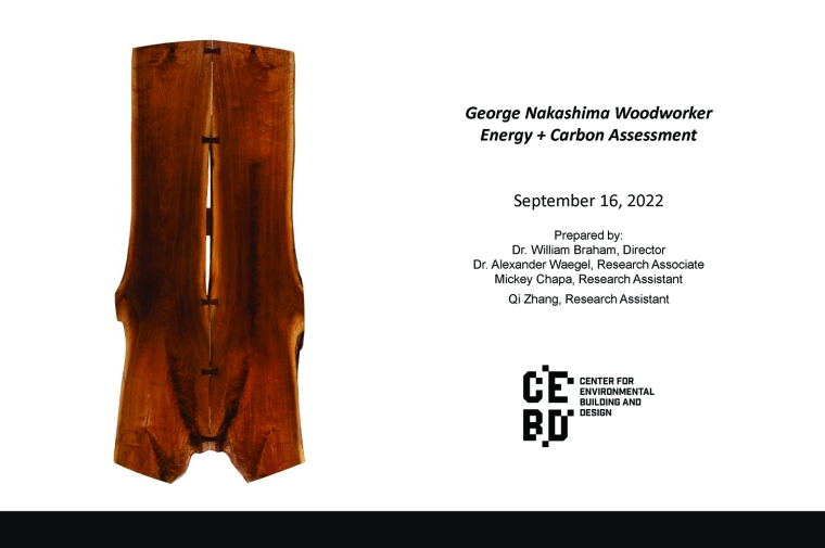 Nakashima Woodworkers report