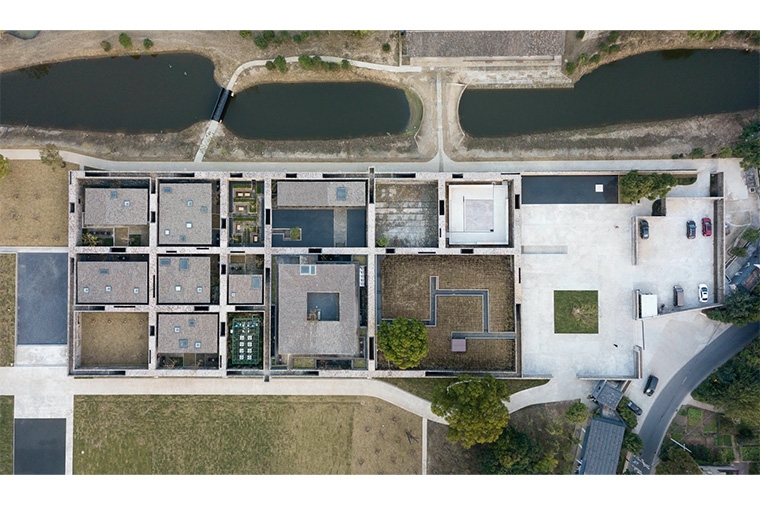 Arial View of Project Neri&Hu