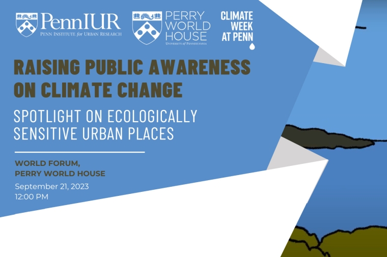 Raising Public Awareness on Climate Change: Spotlight on Ecologically Sensitive Urban Places - Panel Discussion