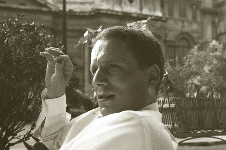 Robert Venturi in Piazza Navona, Rome, 1965