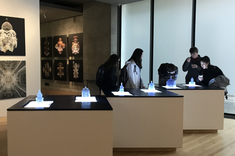 Baroque topologies gallery display