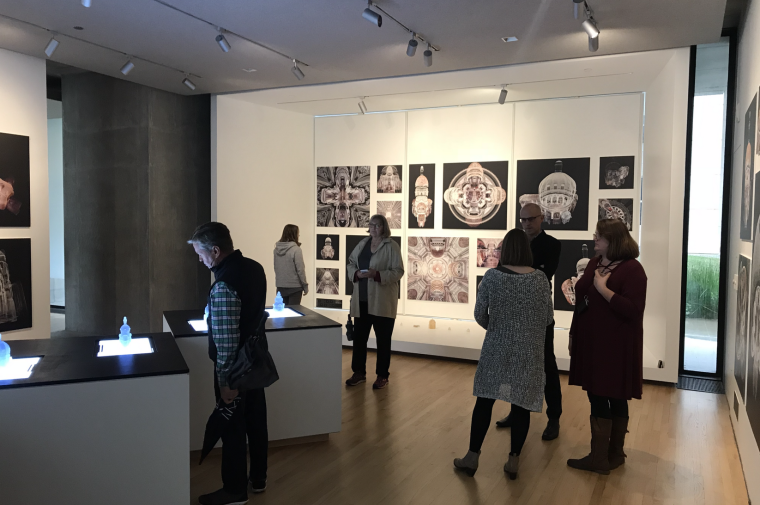 Baroque topologies gallery display