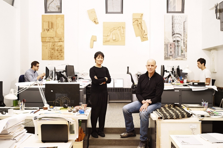 Billie Tsien and Tod Williams, recipients of the 2018 Kanter Tritsch Medal, at their New York studio