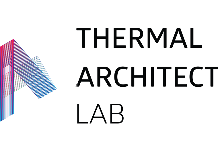 Yellow Red Blue Logo of Thermal Architecture Lab