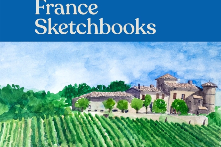 Laurie Olin, France Sketchbooks Book Cover