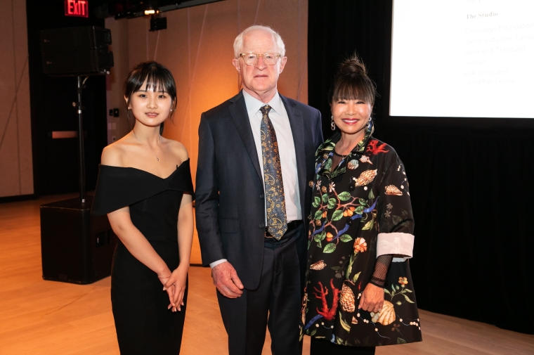 Jasmine Wu, William Witte, and Keiko Sakamoto