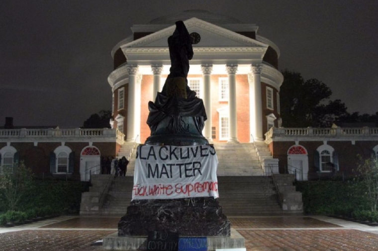 Black Lives Matter Protest at the University of Virginia, Charlottesville, September 2018