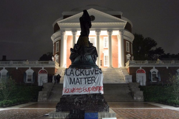Black Lives Matter Protest at the University of Virginia, Charlottesville, September 2018