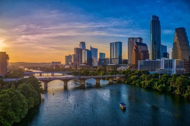 Skyline of Austin