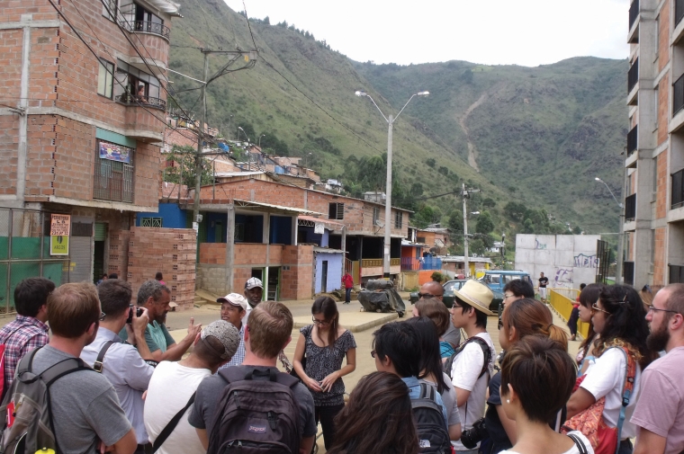 site visit in Medellin
