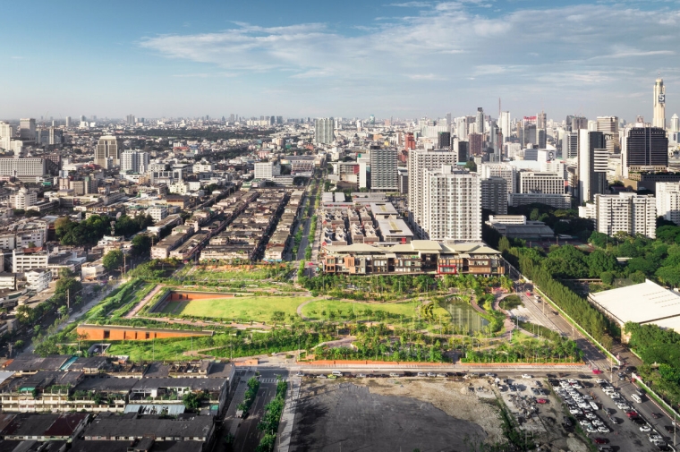 Chulalongkorn University Centenary Park in Bangkok