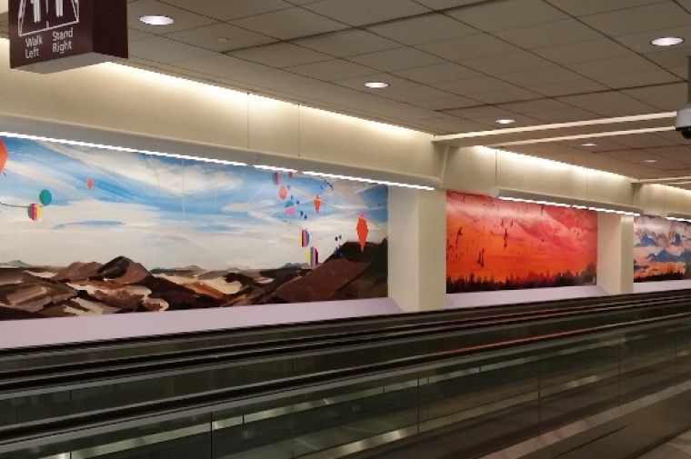 Deirdre Murphy Paintings Displayed at PHL Airport