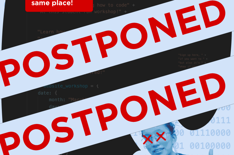 Postponed Poster