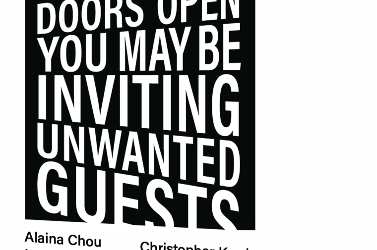 Poster for 'Do Not Prop Doors Open You May Be Inviting Unwanted Guests'