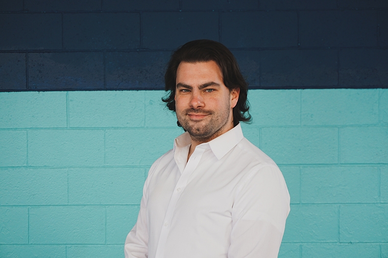 Portrait of guest speaker, Alec Unkovic