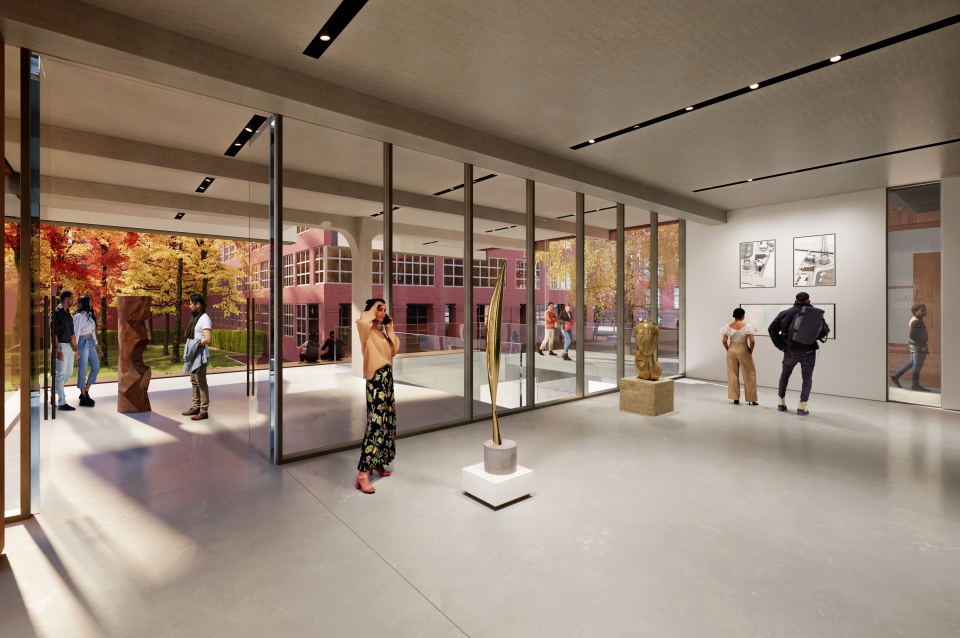 Gallery overlooking Smith Walk