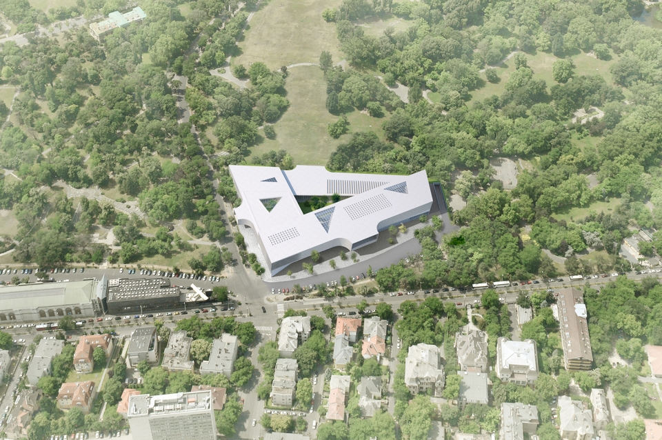 Rendering of plan by Yongsu Choung