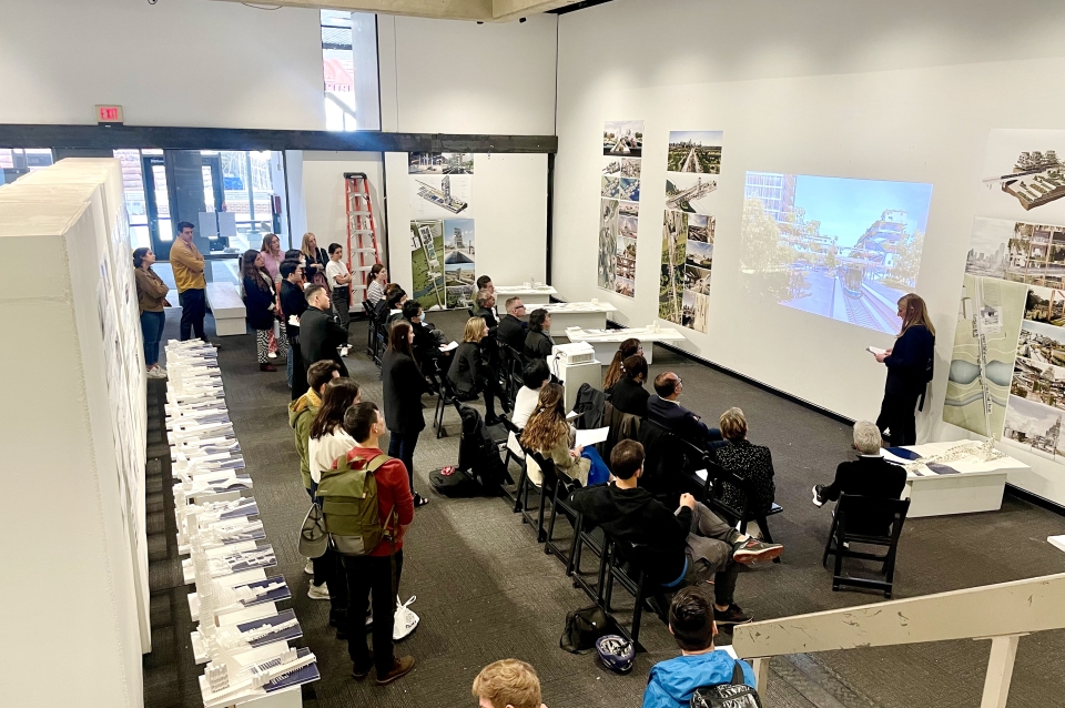 Architecture Review in Plaza Gallery