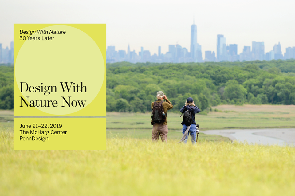 Poster for "Design With Nature Now" 