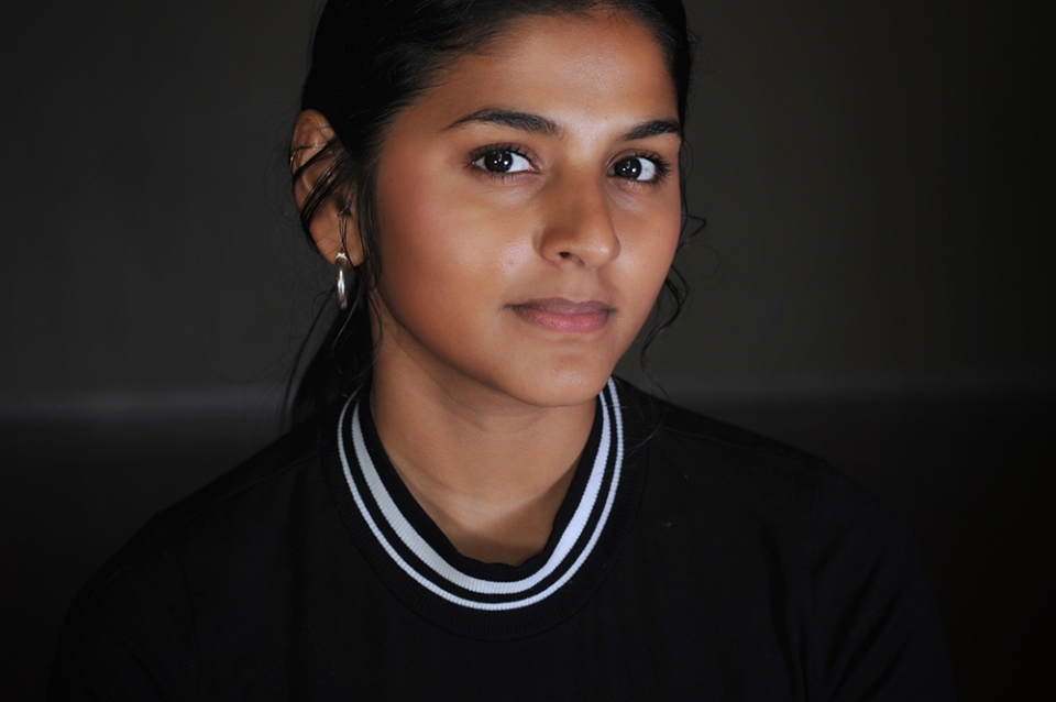 MFA/MSW student Farrah Rahaman