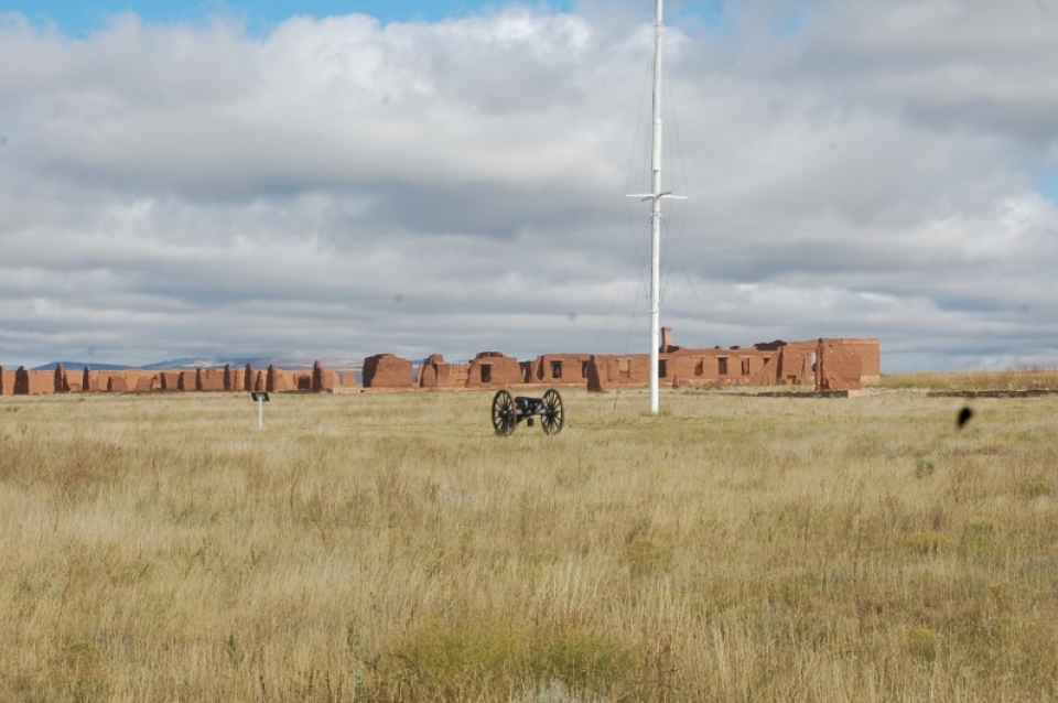 Remains of fort union