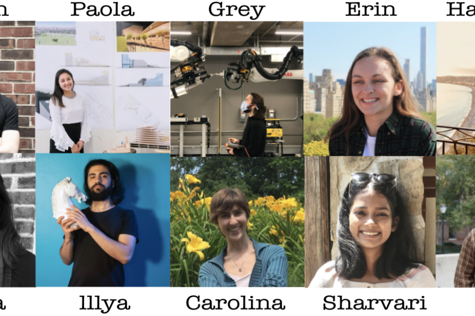 Photos of our 10 Ambassadors who graduated this year