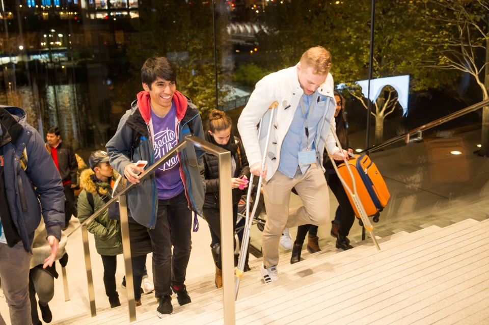 IDI students traveled around Chicago practicing empathy exercises